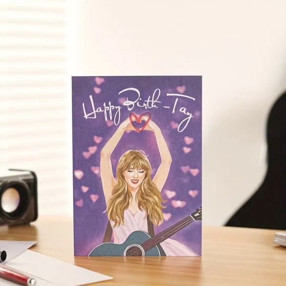 TAYLOR‎ SWIFT inspired Birthday Card Happy Swiftie
Gift Eras Tour Pop-up 🏰 - Picture 5 of 9
